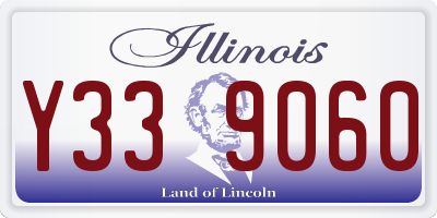 IL license plate Y339060