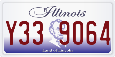 IL license plate Y339064