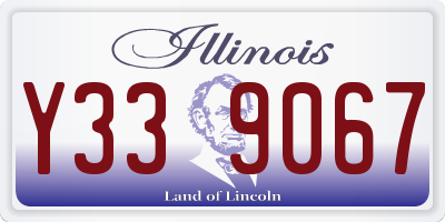IL license plate Y339067