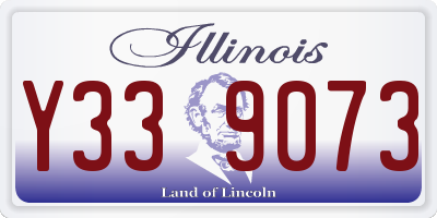 IL license plate Y339073