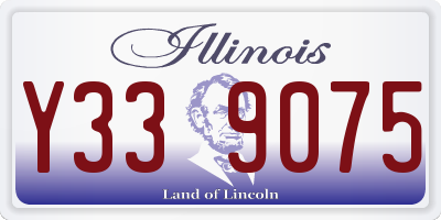 IL license plate Y339075