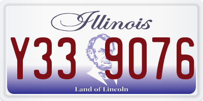 IL license plate Y339076