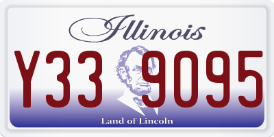IL license plate Y339095
