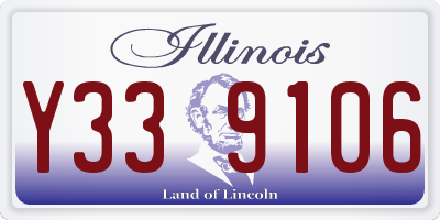 IL license plate Y339106