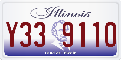 IL license plate Y339110