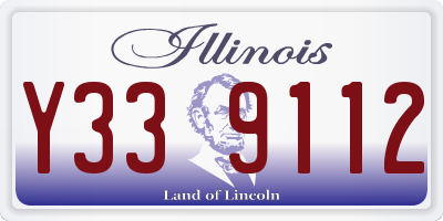 IL license plate Y339112