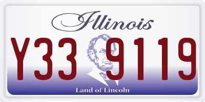 IL license plate Y339119