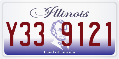 IL license plate Y339121