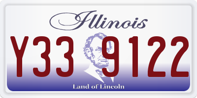 IL license plate Y339122
