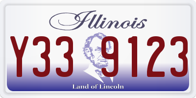 IL license plate Y339123