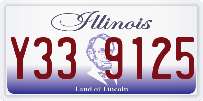 IL license plate Y339125