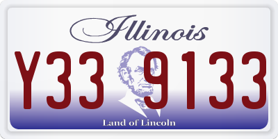 IL license plate Y339133