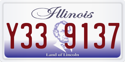 IL license plate Y339137