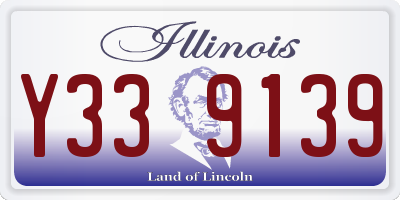 IL license plate Y339139
