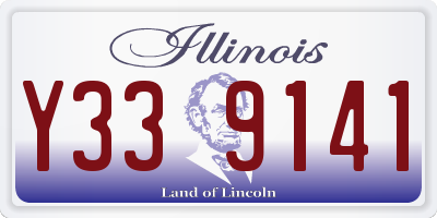 IL license plate Y339141
