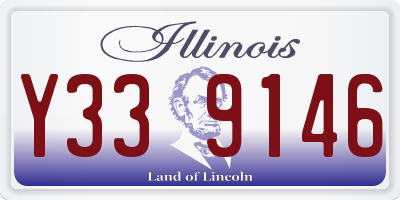 IL license plate Y339146