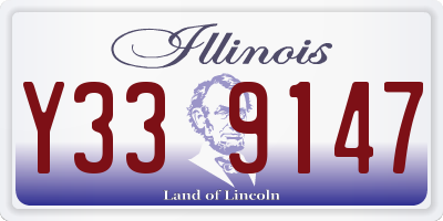 IL license plate Y339147