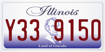 IL license plate Y339150