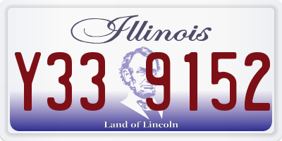 IL license plate Y339152