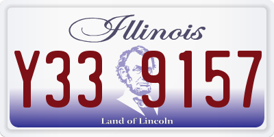 IL license plate Y339157