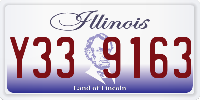 IL license plate Y339163