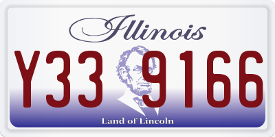 IL license plate Y339166
