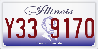 IL license plate Y339170