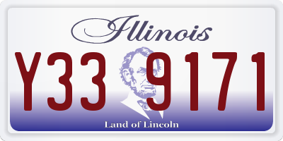 IL license plate Y339171