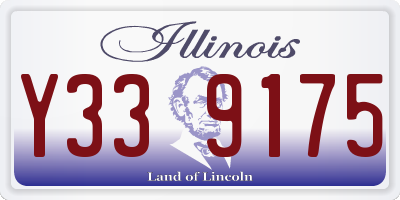 IL license plate Y339175