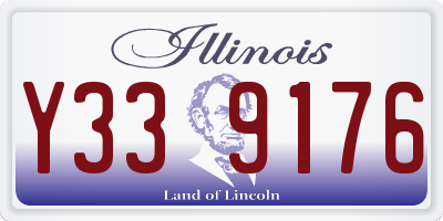 IL license plate Y339176
