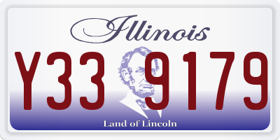 IL license plate Y339179