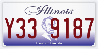 IL license plate Y339187