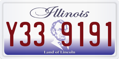 IL license plate Y339191