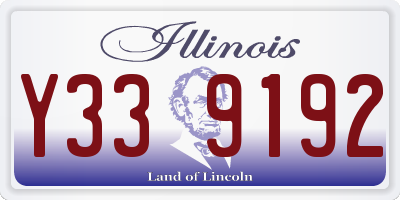 IL license plate Y339192