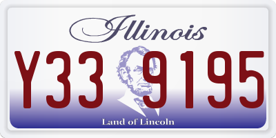 IL license plate Y339195