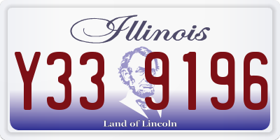 IL license plate Y339196