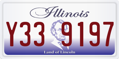 IL license plate Y339197