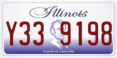 IL license plate Y339198