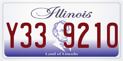 IL license plate Y339210