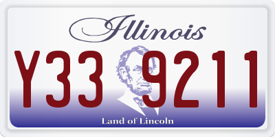 IL license plate Y339211