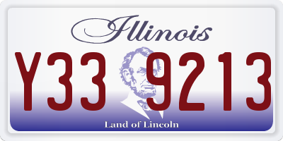 IL license plate Y339213