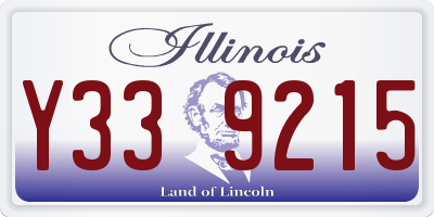 IL license plate Y339215