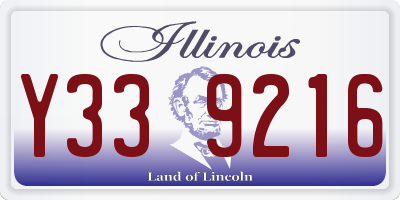 IL license plate Y339216