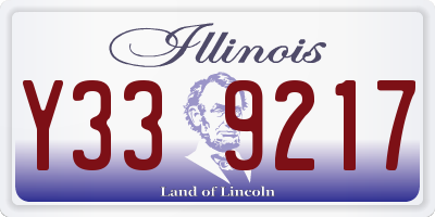 IL license plate Y339217