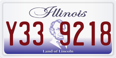 IL license plate Y339218