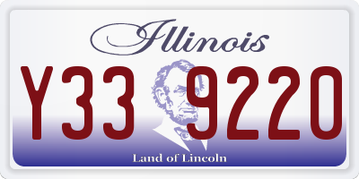IL license plate Y339220