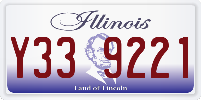IL license plate Y339221