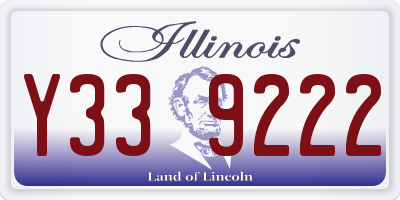 IL license plate Y339222