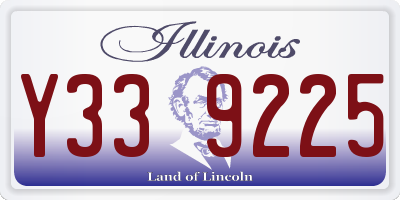 IL license plate Y339225