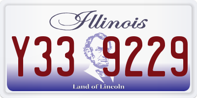 IL license plate Y339229